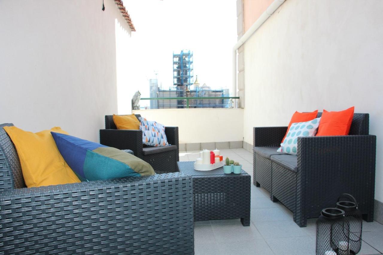 나폴리 La Terrazza Sul Porto 아파트 외부 사진